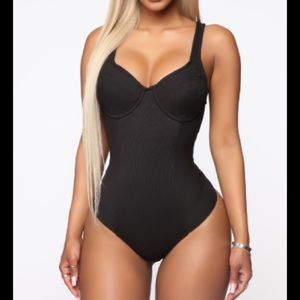 Black bodysuit